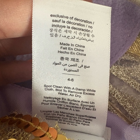 Pottery Barn Lavender Butterfly Fairy Halloween Costume - Picture 5 of 6